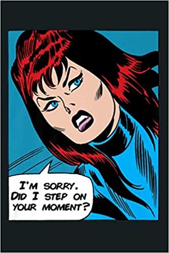 okumak Marvel Black Widow I M Sorry Did I Step On Your Moment Premium: Notebook Planner - 6x9 inch Daily Planner Journal, To Do List Notebook, Daily Organizer, 114 Pages