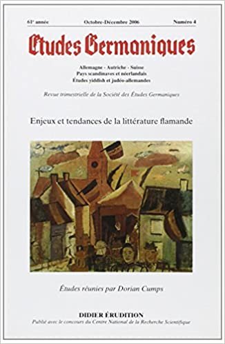 okumak Études germaniques -  N°4/2006: Enjeux et tendances de la littérature flamande: Numéro 244