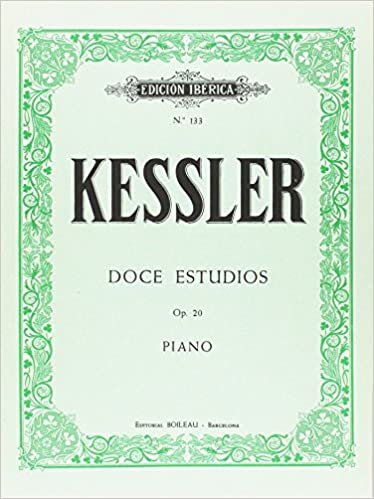 okumak KESSLER J.C. - Estudios (12) Op.20 para Piano (Iberica)