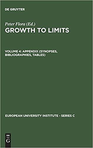 okumak Growth to Limits: Western European Welfare States Since World War II: Appendix v. 4 (European University Institute) (European University Institute - Series C)