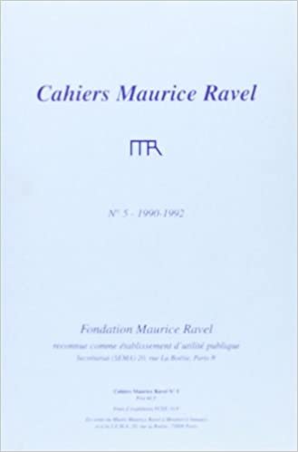 okumak CAHIERS MAURICE RAVEL N°05 - 1990-1992