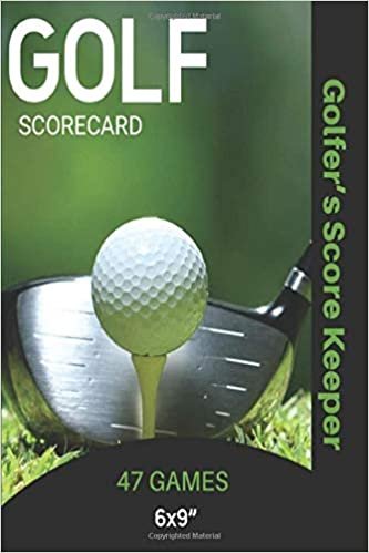 okumak Golf Scorecard Journal: Log Book To Record &amp; Track Your Golfing Game Performance On The Course, Scores &amp; Stats Pages, Golfer Gift, Notes, Notebook