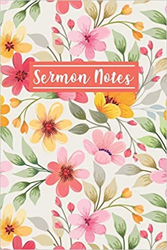 okumak Sermon Notes: Sermon Journal Notebook Christian Workbook To Record, Remember And Reflect, Scripture Religious Weekly Church Note Bible Study Journal for Girl and Woman
