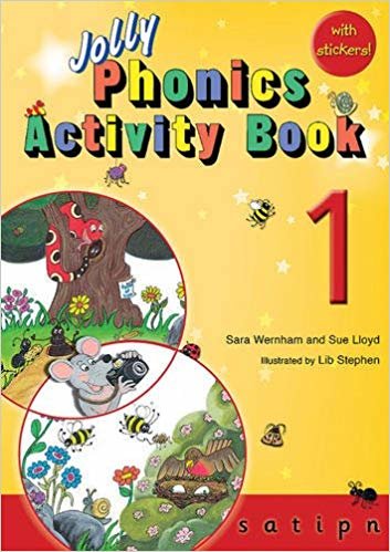 okumak Jolly Phonics Activity Book 1: s,a,t,i,p,n