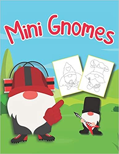 okumak Mini Gnomes: Coloring Book | Xmas Clearance | Christmas Party | Holiday Gift | Giant Art | for Adults, s and Kids, Girls &amp; Boys, Ages 8-12, 6-8, ... Preschoolers, Baby, Women, Men | Relief