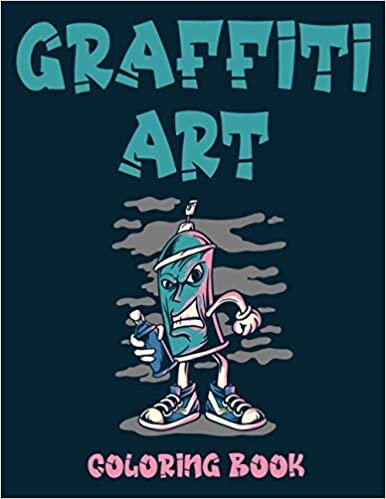 okumak Graffiti Art Coloring Book: Stress Relief Coloring Books For s And Adults | Unique Street Art, Manga, Tattoo, Rapper And Graffiti Coloring Pages