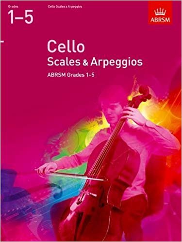 cello زعانف & arpeggios درجات 2012: 1 – 5 