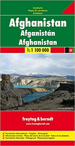okumak Afghanistan f&amp;b (r) - 1/1,1M: Wegenkaart 1:1 000 000