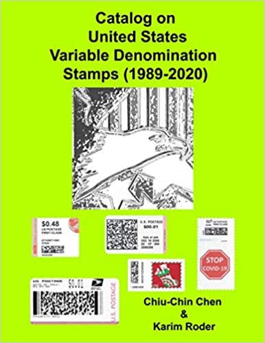 okumak Catalog on United States Variable Denomination Stamps (1989-2020)