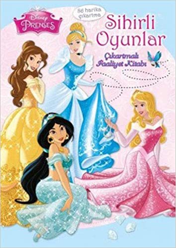 okumak Disney Prenses Sihirli Oyunlar Çıkartmalı Faaliyet Kitabı