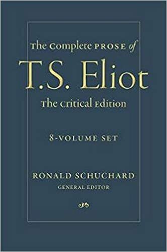 okumak The Complete Prose of T. S. Eliot: 8-Volume Set