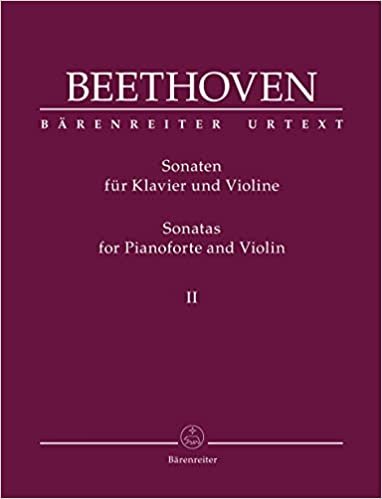 okumak Sonaten für Klavier und Violine (Band II). Spielpartitur, Stimme, Urtextausgabe, Sammelband. BÄRENREITER URTEXT
