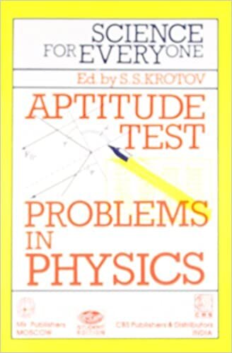 okumak Science For Every One Aptitude Test Problems In Physics (Pb 1996)