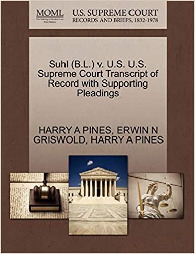 okumak Suhl (B.L.) v. U.S. U.S. Supreme Court Transcript of Record with Supporting Pleadings