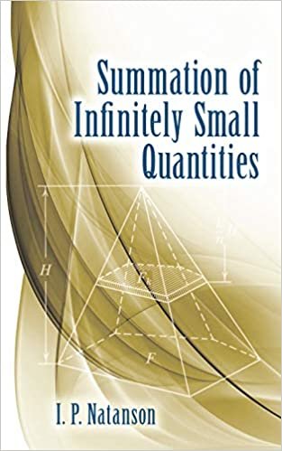 okumak Summation of Infinitely Small Quantities (Dover Books on Mathematics)