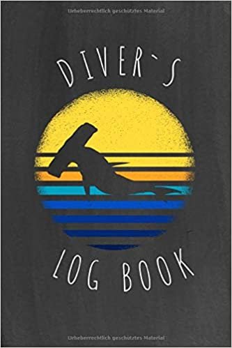 okumak Diver`s Log Book: Divelog for 100 Dives - Scuba Diving Logbook - 6x9 Dimension - Hammerhead Shark Soft Cover Design