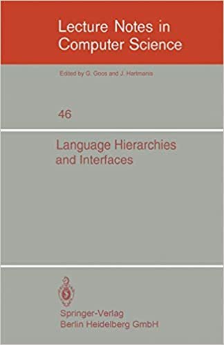 okumak Language Hierarchies and Interfaces: International Summer School: v. 46 (Lecture Notes in Computer Science)