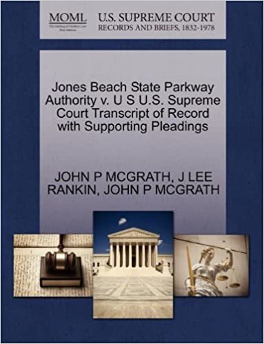 okumak Jones Beach State Parkway Authority v. U S U.S. Supreme Court Transcript of Record with Supporting Pleadings