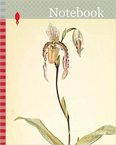okumak Notebook: Orchid, Cypripedium hybridum youngianum, Sander, F. (Frederick), 1847-1920, Mansell, Joseph, Lithographer, Moon, H. G