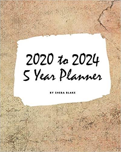 okumak 2020-2024 Five Year Monthly Planner (Large Softcover Calendar Planner)