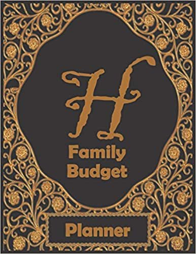 okumak H Family Budget Planner: 1 year financial planner, prompts for recording daily, weekly, monthly expenses. Track money spent and where it went. Families that have last name starting with H.