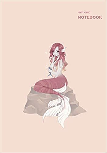 okumak Mermaid theme notebooks: 110 Pages, Dotted Pages, 7 x 10 (Same B5 size).