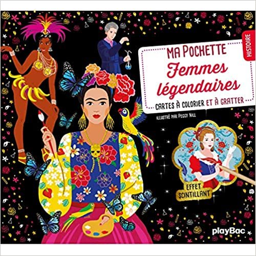 okumak Ma pochette Femmes légendaires - Cartes à gratter et à colorier