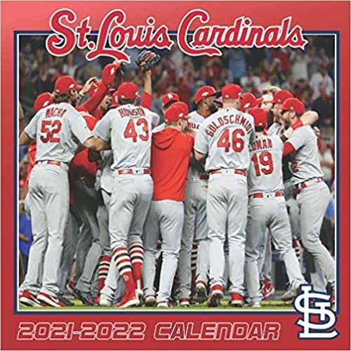 okumak St. Louis Cardinals Calendar 2021-2022: 18-month Grid Mini Sport Calendar (7x7) for all fans!!!