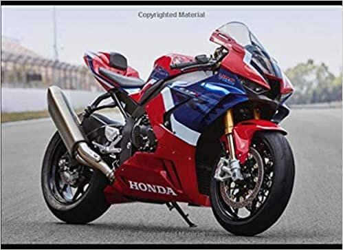 okumak Honda CBR1000RR-R Fireblade: 120 pages with 20 lines you can use as a journal or a notebook .8.25 by 6 inches.
