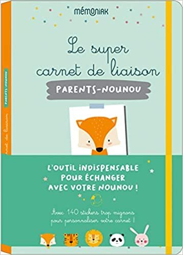 okumak Le super carnet de liaison Parents-Nounou Mémoniak (BULLET MEMONIAK)