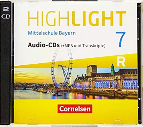 okumak Highlight 7. Jahrgangsstufe - Mittelschule Bayern - Für R- Klassen- CD-Extra: Audio-CDs mit MP3-Dateien