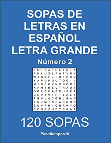 okumak Sopas de letras en español Letra Grande - N. 2: Volume 2
