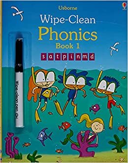 okumak Usborne - Wipe-Clean Phonics Book 1