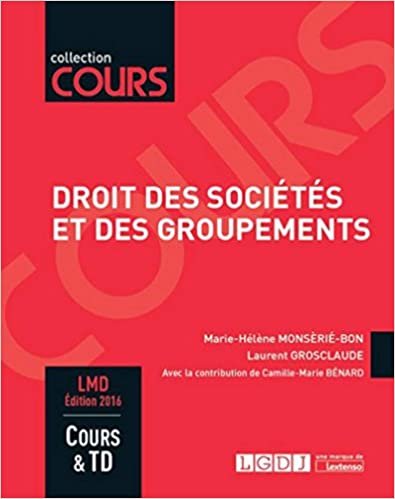 okumak droit des sociétés et des groupements - 3ème édition (COURS)