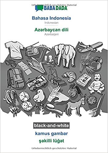 okumak BABADADA black-and-white, Bahasa Indonesia - Az¿rbaycan dili, kamus gambar - s¿killi lüg¿t: Indonesian - Azerbaijani, visual dictionary