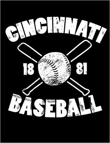 okumak Cincinnati Baseball: Vintage and Distressed Cincinnati Baseball Notebook for Baseball Lovers