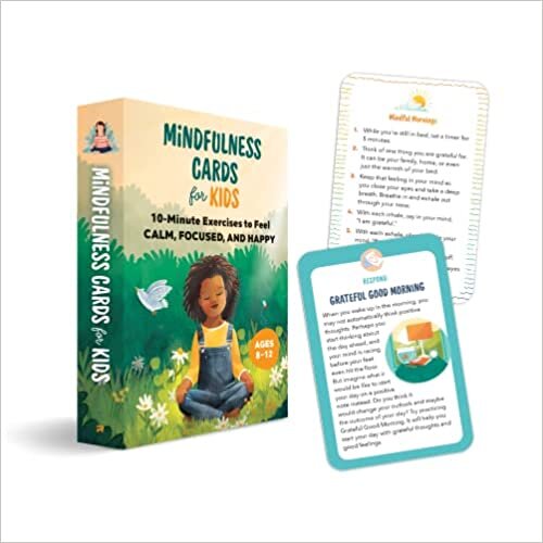 Mindfulness Cards for Kids: 10-Minute Exercises to Feel Calm, Focused, and Happy تحميل