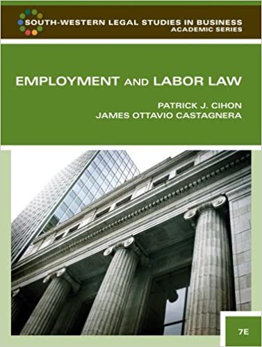okumak Employment and Labor Law [hardcover] Patrick J. Cihon (Author)