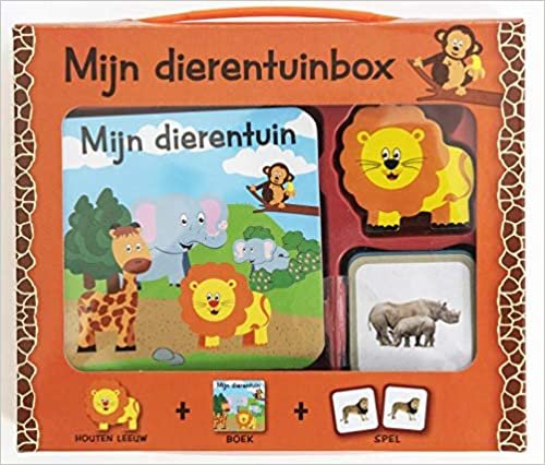 okumak Mijn dierentuinbox: boek, memoryspel en houten speeltje
