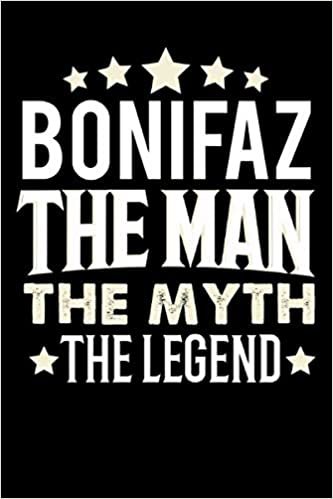 okumak Notizbuch: Bonifaz The Man The Myth The Legend (120 gepunktete Seiten als u.a. Tagebuch, Reisetagebuch oder Projektplaner für Vater, Ehemann, Freund, Kumpel, Bruder, Onkel und mehr)