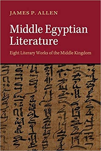 okumak Middle Egyptian Literature : Eight Literary Works of the Middle Kingdom