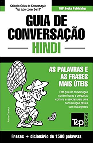 okumak Guia de Conversação Português-Hindi e dicionário conciso 1500 palavras