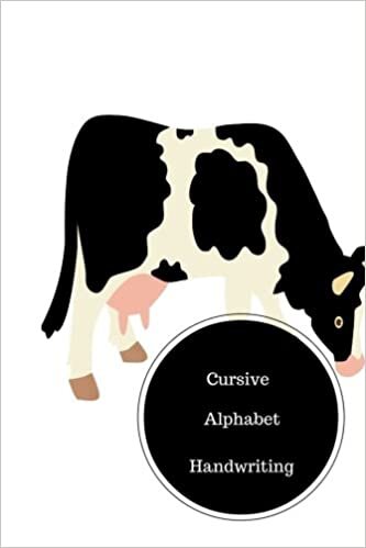 okumak Cursive Alphabet Book: Cursive Letters. Handy 6 in by 9 in Notebook Journal . A B C in Uppercase &amp; Lower Case. Dotted, With Arrows And Plain
