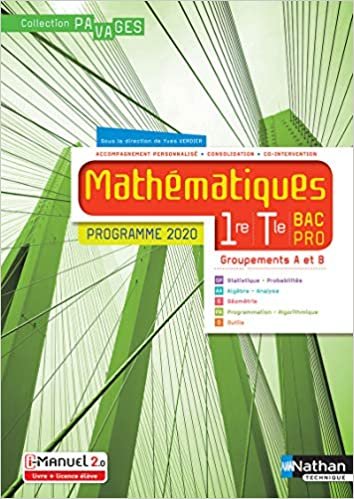 okumak Mathématiques 1re/Term Bac Pro - Groupements A et B (Manuel) - (Pavages) - Livre + licence élève (MATHEMATIQUES LP)