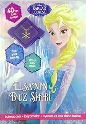okumak Disney Karlar Ülkesi: Elsa&#39;nın Buz Sihri: 40&#39;tan fazla faaliyet Bulmacalar- boyamalar - oyunlar ve çok daha fazlası!