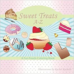 okumak Sweet Treats A-Z: A Fun Foods Coloring Book