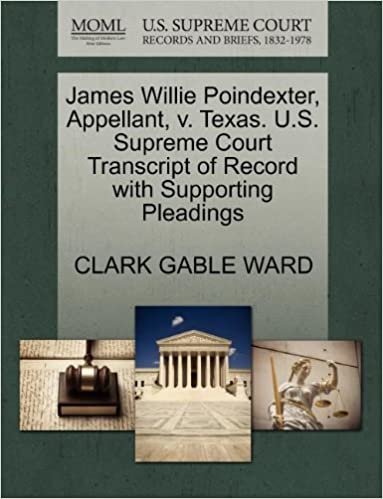 okumak James Willie Poindexter, Appellant, v. Texas. U.S. Supreme Court Transcript of Record with Supporting Pleadings