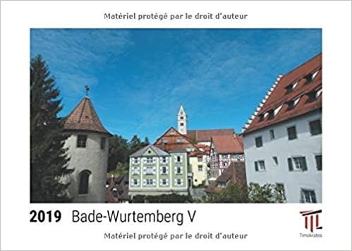 okumak Bade-Wurtemberg V 2019 - Calendrier de bureau Timokrates, calendrier photo, calendrier photo - DIN A5 (21 x 15 cm)