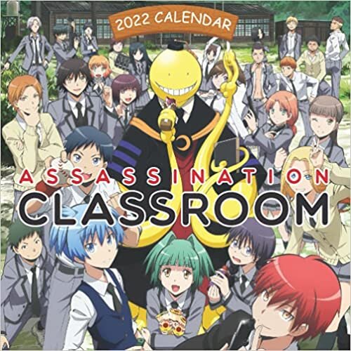okumak Assassination Classroom 2022 Calendar: 18-month Mini Grid Monthly Yearly Calendar for all ages and genders