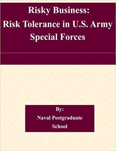 okumak Risky Business: Risk Tolerance in U.S. Army Special Forces